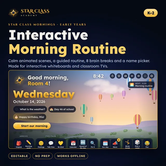 Morning Routine: Early Years cover